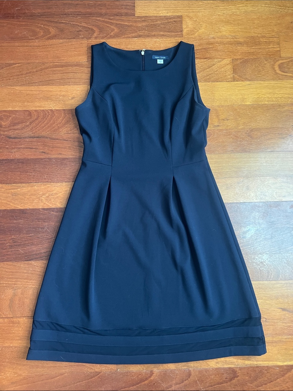Classic Navy Sleeveless A-Line Dress- NWT- Tommy Hilffiger